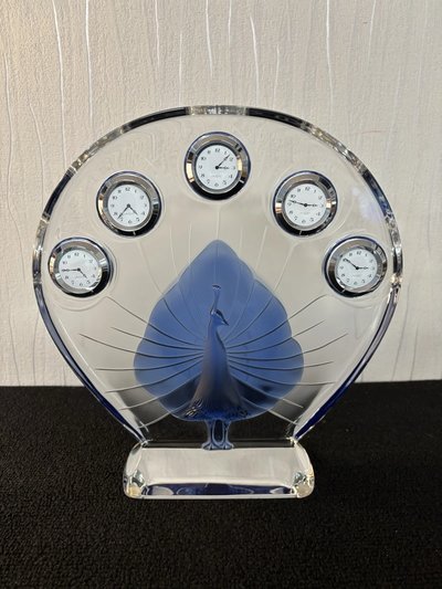 PENDULE 5 CADRANS LALIQUE