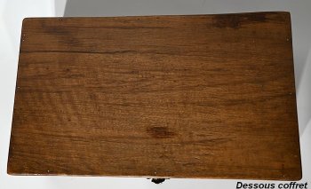 Box in marquetry of various woods - Early 20th century