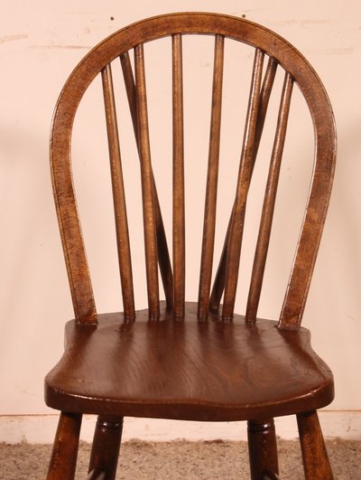 Set Of 5 19th-century Windsor Chairs