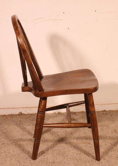 Set Of 5 19th-century Windsor Chairs