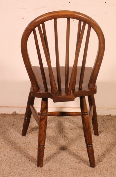 Set Of 5 19th-century Windsor Chairs