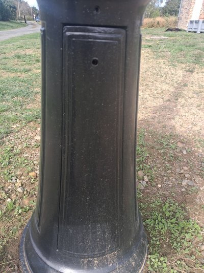 Lampioni urbani in ghisa