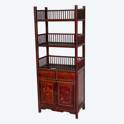 Étagère bois chinoise