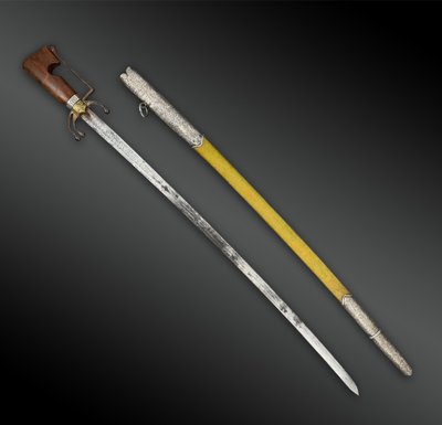 SABRE Nimcha de type meknassi - Maroc - XIXe siècle