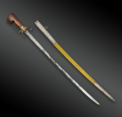 SABRE Nimcha de type meknassi - Maroc - XIXe siècle