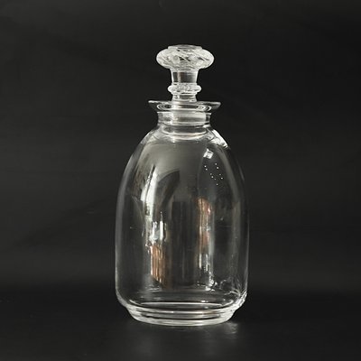 LALIQUE France - « Saint-Hubert » - Carafe en cristal et 5 verres à porto / liqueur - Marc Lalique 
