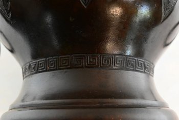 Bronze planter, Greek inspiration – 1900