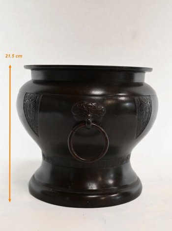 Bronze planter, Greek inspiration – 1900