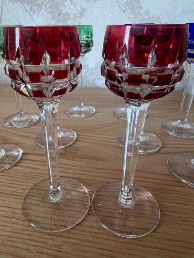 SAINT LOUIS crystal glassware service