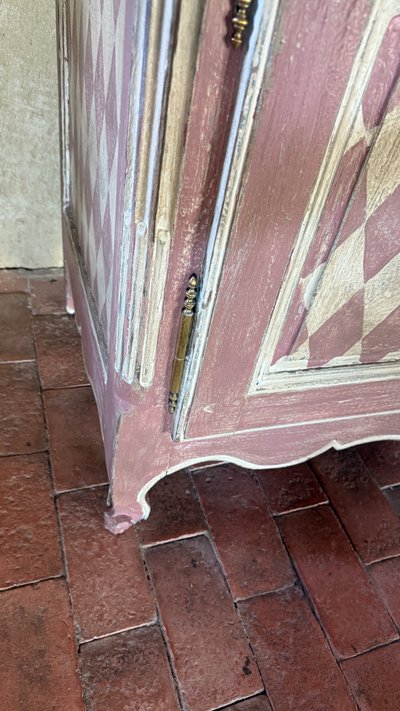 Two-part Louis XV buffet dating from the 19th century, original patina