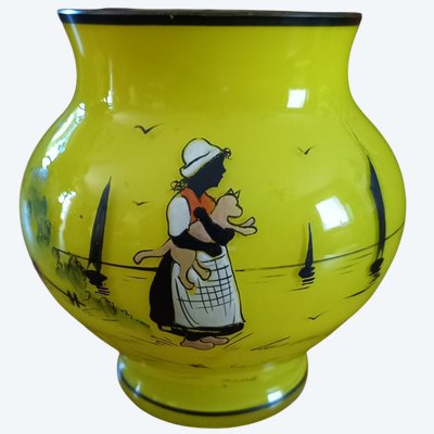 Kleine Art-Deco-Kolek-Vase, 1920