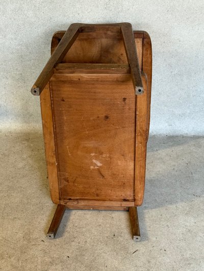 Art Deco table with two tiers