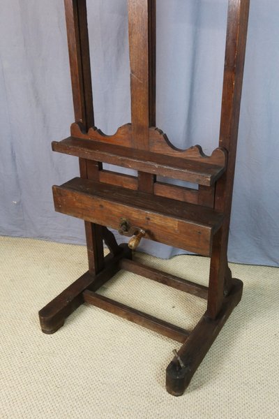 Cavalletto in quercia del XIX secolo