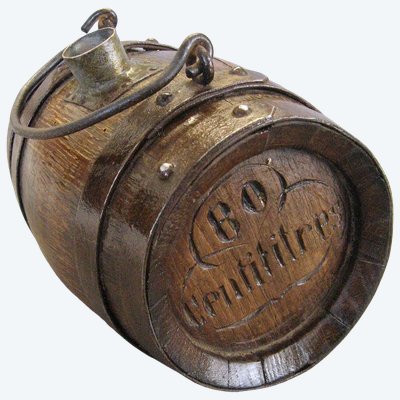 Barile da pastore proveniente dalle Alpi Savoia, fine XIX secolo.