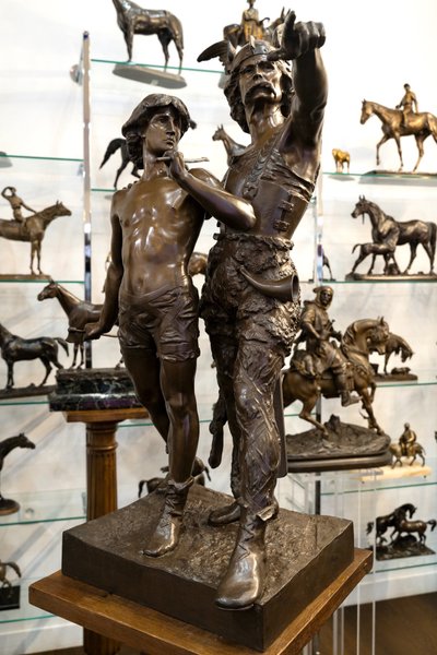 Sculpture - Pro Patria , Emile - Louis Laporte (1858-1907)