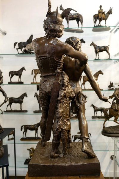 Sculpture - Pro Patria , Emile - Louis Laporte (1858-1907)