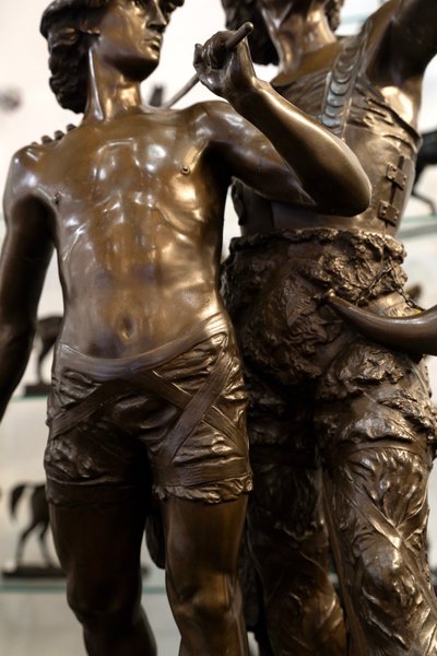 Sculpture - Pro Patria , Emile - Louis Laporte (1858-1907)