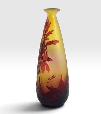 Gallé - "Lobelia" Vase