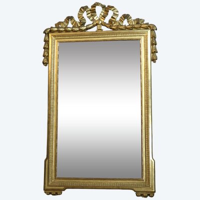 Large Louis XVI giltwood mirror