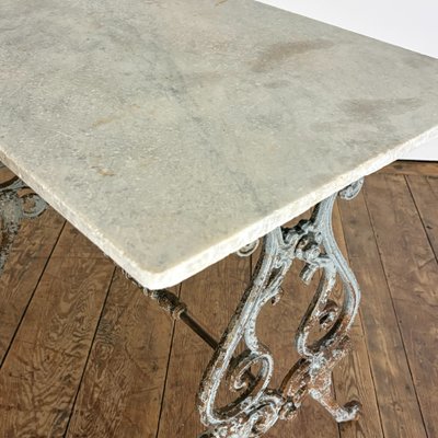 19th century cast iron table