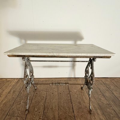 19th century cast iron table