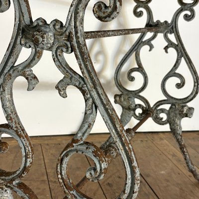 19th century cast iron table