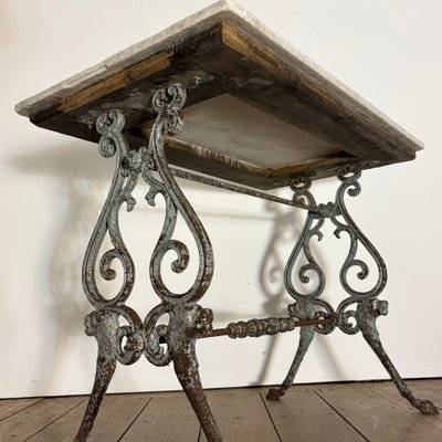 19th century cast iron table