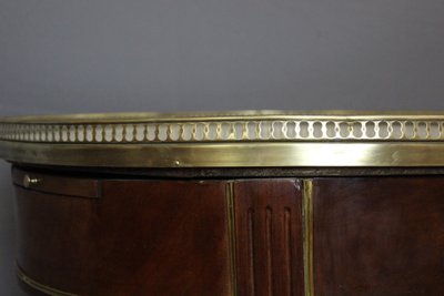 Table Bouillotte Louis XVI en Acajou XIXe