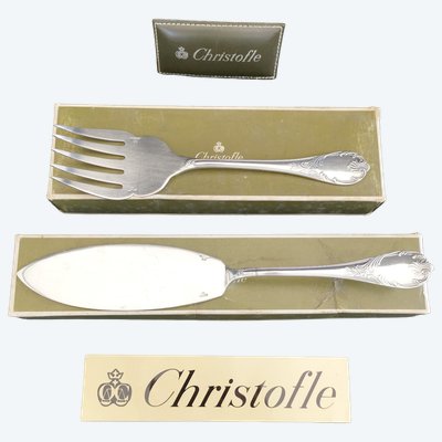 Christofle Marly versilbertes Fischservierset