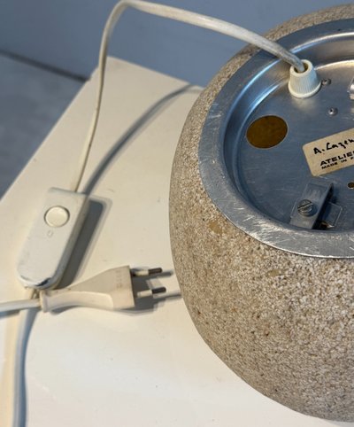 André Cazenave - Éditeur Atelier A - lampes "Rocher" - modèle Dora - 
