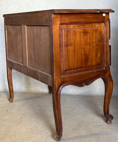 Commode  merisier style Lois XV
