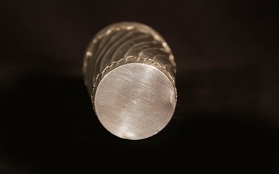 Solid silver goblet 19th century