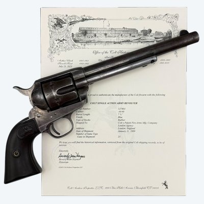 REVOLVER Colt Single Action Army, modèle 1873 "Peacemaker" - Etats-Unis - 1888