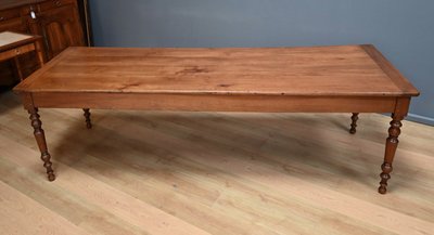 Tavolo rustico in legno di ciliegio, stile Luigi Filippo - Metà del XIX secolo