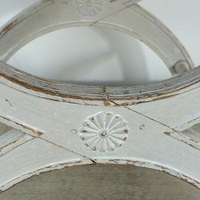 Sgabello curule del XIX secolo