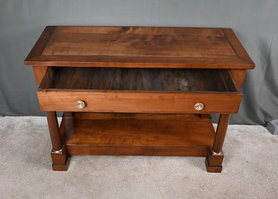 Console en Merisier, style Empire - Milieu XIXe