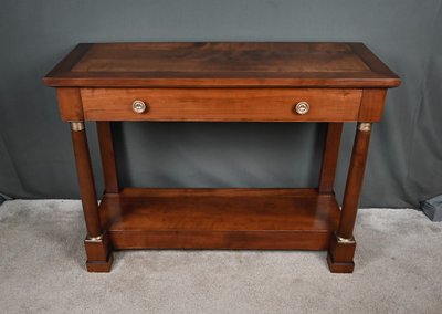 Console en Merisier, style Empire - Milieu XIXe