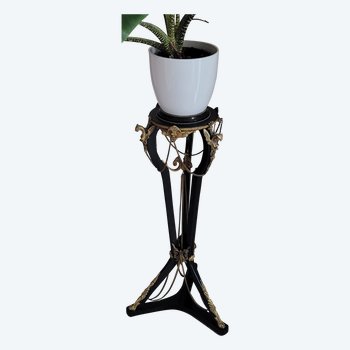 Napoleon III Victorian neo-Gothic tripod stand and its 19th century bronzes