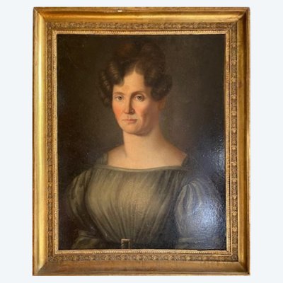 Porträt einer Frau aus der Kaiserzeit