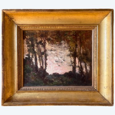 Kleine Landschaft „Lichtlücke“ Harpignies