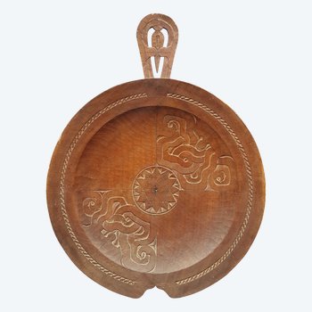 Wooden Dish, Amazonia, French Guiana