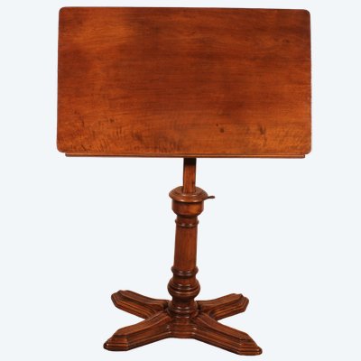 Drawing Table In Walnut—19th Century