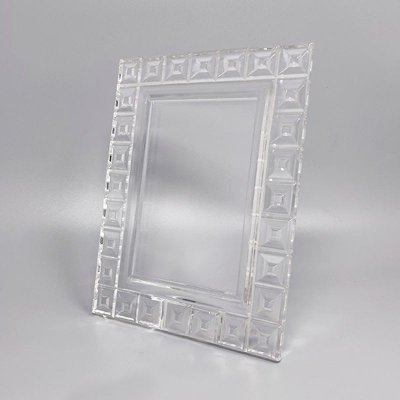 1960s Mid-Century Modern Rosenthal Heavy Crystal Picture Frame