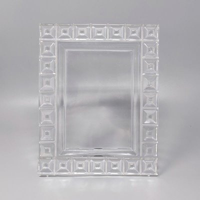 1960s Mid-Century Modern Rosenthal Heavy Crystal Picture Frame