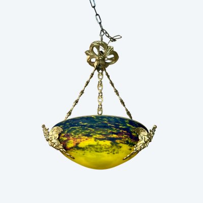 Muller glass paste pendant ceiling light
