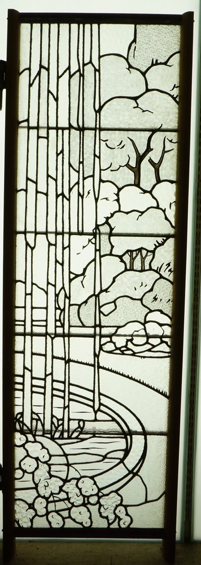 Vitrail - Vitraux - Paravent Art Déco