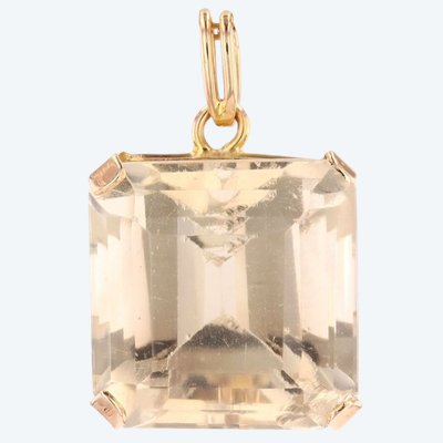 Vintage Citrine Pendant