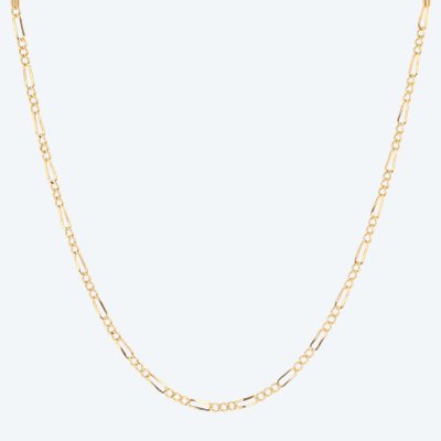 Alternating Yellow Gold Chain