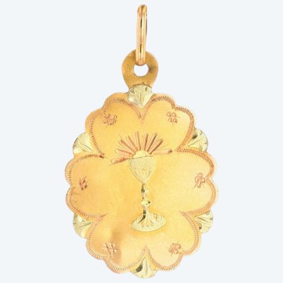 Antique Two-gold Chalice Medal
