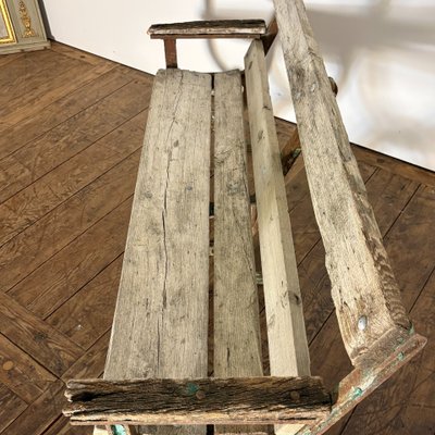 19th century cast iron garden bench